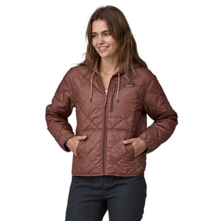 Patagonia Diamond Quilted Bomber Insulated Hoodie - Women's 1