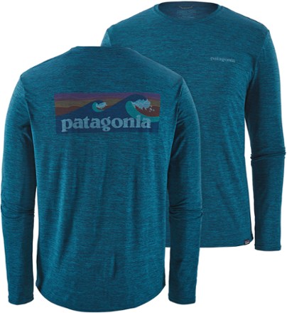 Patagonia Men's Long-Sleeved Capilene Cool Daily Graphic Shirt