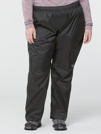 レディース enof open knee nylon pants | sarilab.com