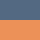 Color: Vintage Indigo/Tangerine