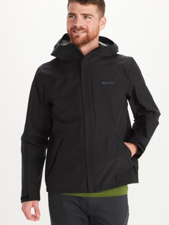 Men's Jacket with Zipper and Carded Interior 