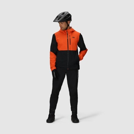 Outdoor Research Freewheel MTB Stretch Bike Rain Jacket - Men's 3