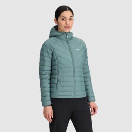 Outdoor Research Transcendent Down Hoodie - Women's 1