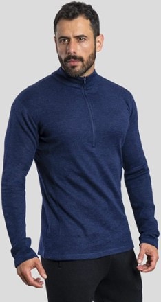 Arms of Andes 300 Lightweight Alpaca Wool Half-Zip Base Layer Top - Men's 4