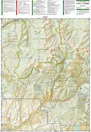 National Geographic Gunnison / Pitkin Topographic Map 1