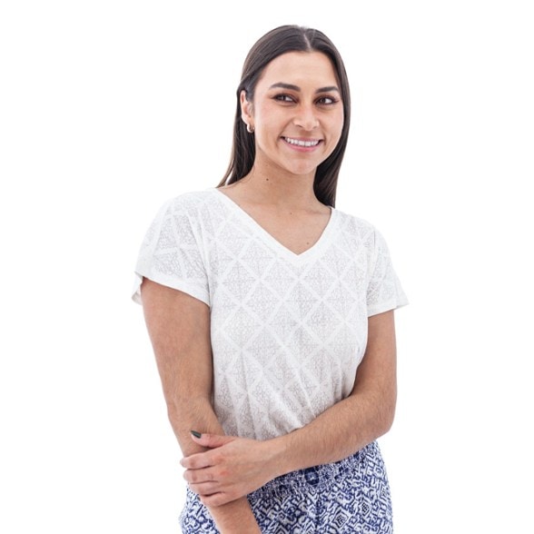 On Body Image of color White