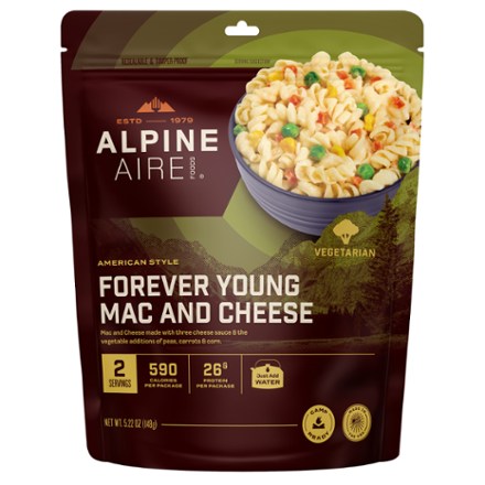 AlpineAire Foods Forever Young Mac And Cheese - 2 Servings 0