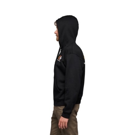 Black Diamond Faded Full-Zip Hoodie - Men's 4