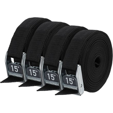 NRS 15' x 1" Heavy-Duty Straps - Package of 4 1