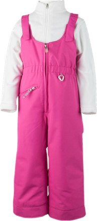 pink bib snow pants