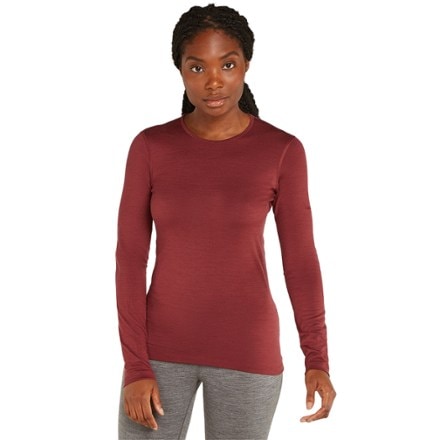 Icebreaker Merino 200 Oasis Long-Sleeve Crewe Thermal Top - Women's 0