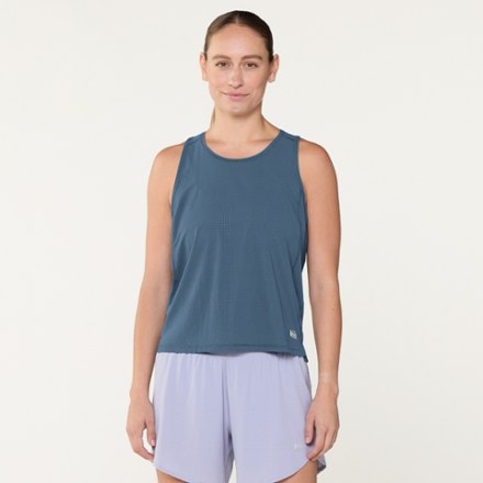 REI Co-op Swiftland Grid Running Tank Top - Women's 1