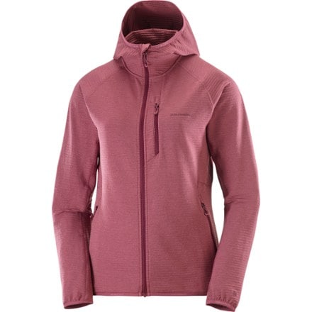 Salomon Essential Lightwarm Full-Zip Hoodie - Women's 0
