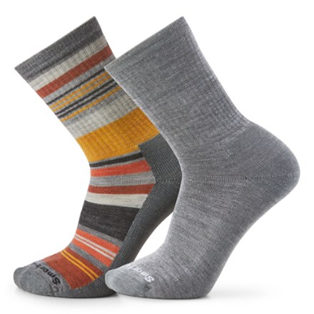 Smartwool Everyday Light Cushion Crew Socks - Men's - 2 Pairs 0