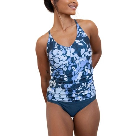 Nani Swimwear Luna Reversible V-Neck Tankini Swimsuit Top - Women's 1