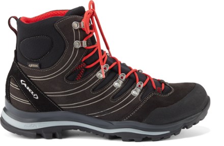 rugged hiking boots