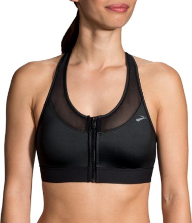 zip sports bra