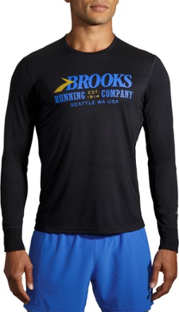 Brooks Distance Graphic Long-Sleeve T-Shirt - Men's 1