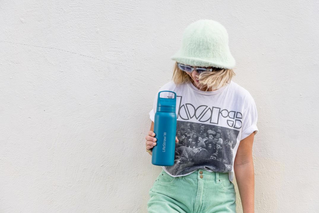 Location Image for Go Series Insulated Stainless-Steel Water Filter Bottle - 24 fl. oz.