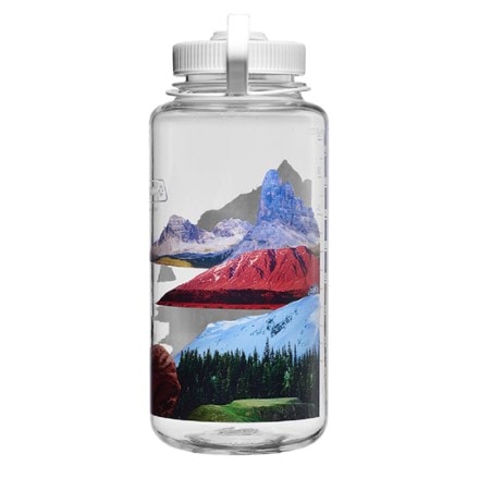 Nalgene Sustain Wide-Mouth Water Bottle - 32 fl. oz. - Limited Edition Print Surrealist Collection 2