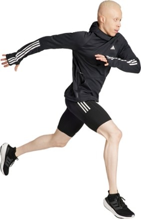 adidas Own The Run Excite 3-Stripes Hoodie - Men's 4