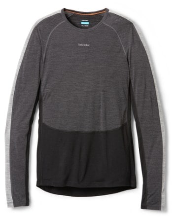 Icebreaker 125 ZoneKnit Long-Sleeve Crewe Base Layer Top - Men's 0