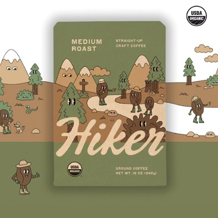 Hiker Coffee Ground Coffee - 12 oz. 3