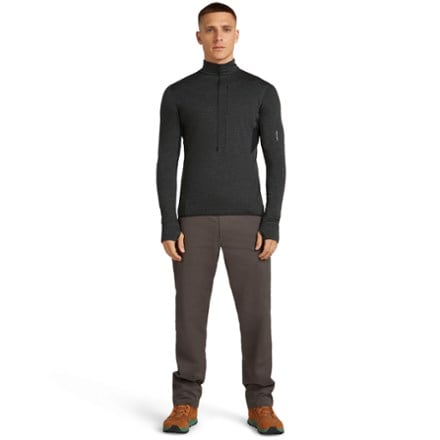 Icebreaker Merino Blend 200 RealFleece Descender Long-Sleeve Half-Zip Jacket - Men's 2