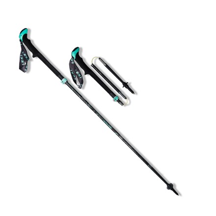 leki carbon ti trekking pole