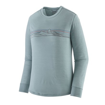 Patagonia Long-Sleeve Capilene Cool Merino Graphic Shirt - Women's 0