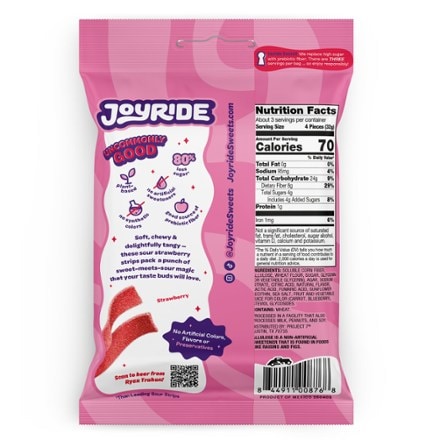 JOYRIDE Low Sugar Sour Strips 1