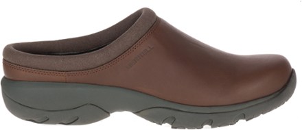 merrell leather clogs