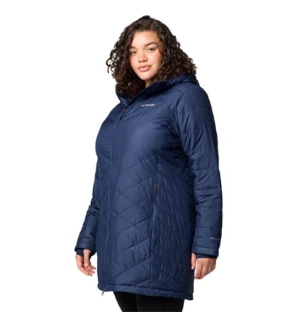 Columbia Heavenly Long Hooded Insulated Jacket - Women's 7