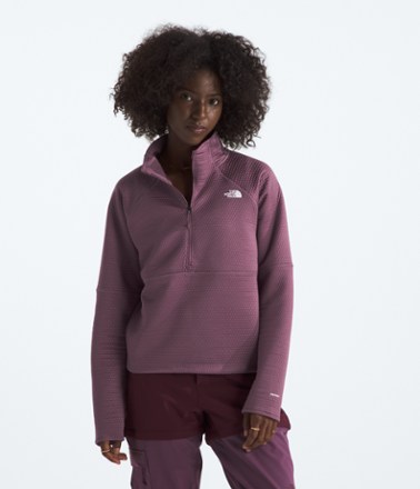 The North Face Dotknit Thermal Quarter-Zip Pullover - Women's 1