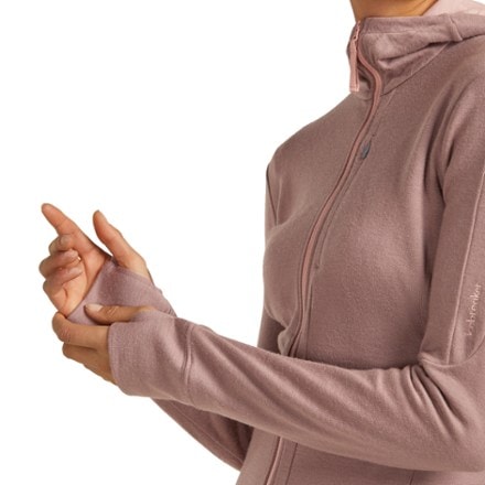 Icebreaker Merino 260 Quantum Long-Sleeve Zip Hoodie - Women's 8