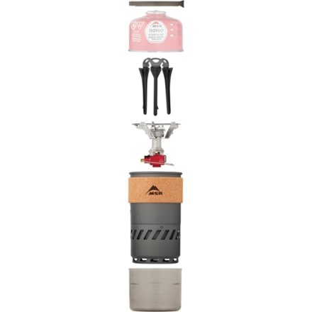 MSR Switch Stove System Fuel canister not included