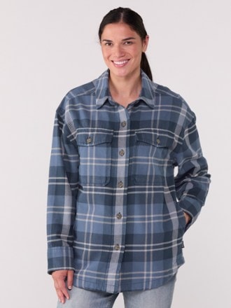 Patagonia Heavyweight Fjord Flannel Overshirt - Women's 1