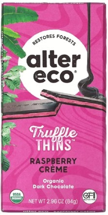 Alter Eco Dark Chocolate Truffle Thins 0