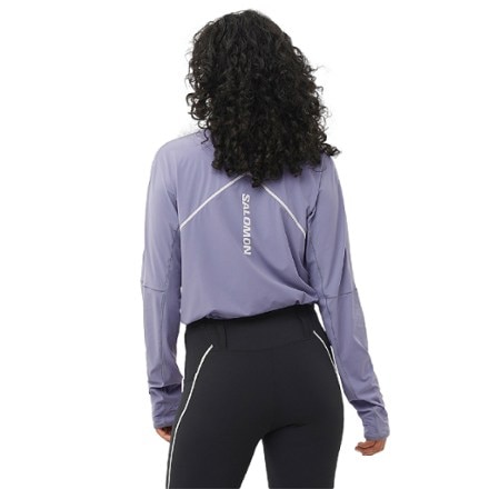 Salomon Sense Aero Hybrid Cropped Pullover - Women's 2