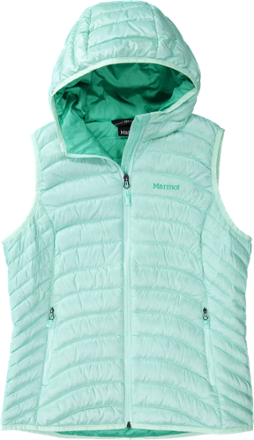 hooded down vest