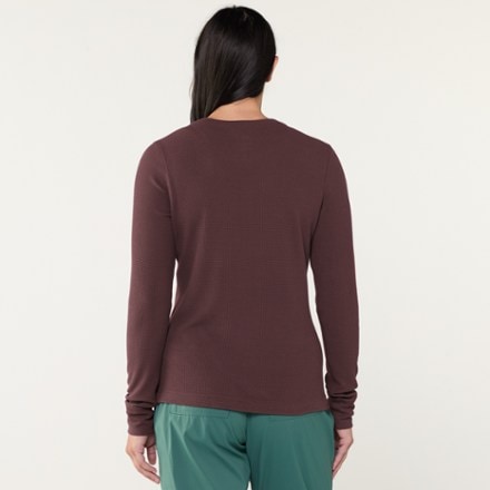 Topo Designs Global Waffle Henley Shirt - Women's 2