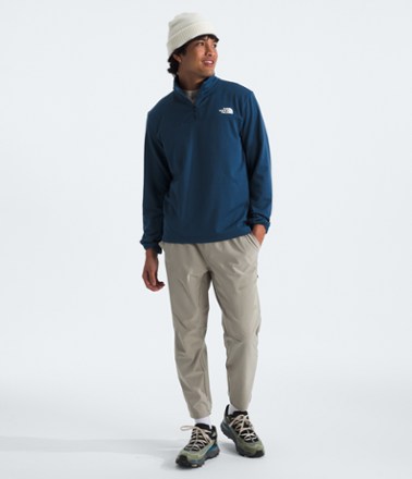 The North Face Cedar Trail Grid Fleece Zip Pullover - Men's 3