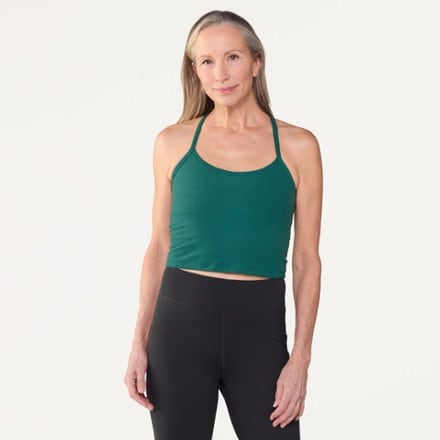 Beyond Yoga Spacedye Slim Racerback Cropped Tank Top - Women's 1