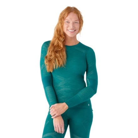 Smartwool Intraknit Thermal Merino Crew Base Layer Top - Women's 0