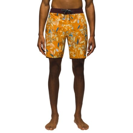 On Body Image of color Ochre Star Floral