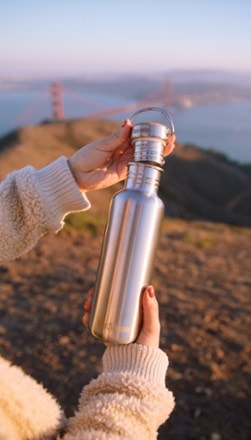 Klean Kanteen Reflect Water Bottle with Bamboo Cap - 27 fl. oz. 4