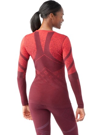 Smartwool Intraknit Thermal Merino Pattern Crew Base Layer Top - Women's 2