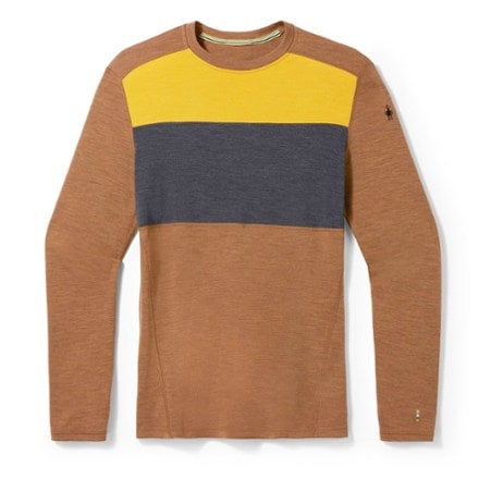 Smartwool Classic Thermal Merino Colorblock Base Layer Crew Top - Men's 0