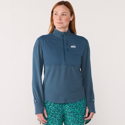 REI Co-op Swiftland Thermal Running Half-Zip Pullover - Women's 1