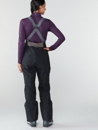 womens snowboard pants with suspenders